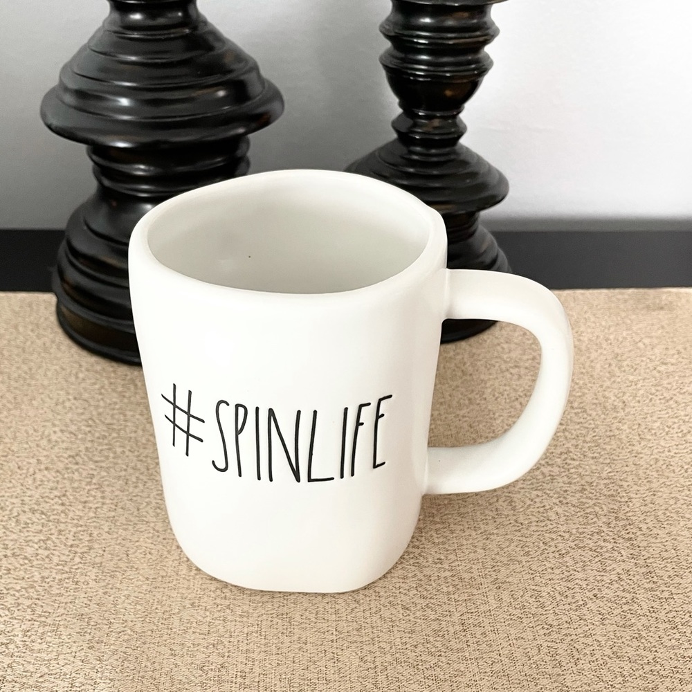 🆕Rae Dunn #SPINLIFE Ceramic Mug